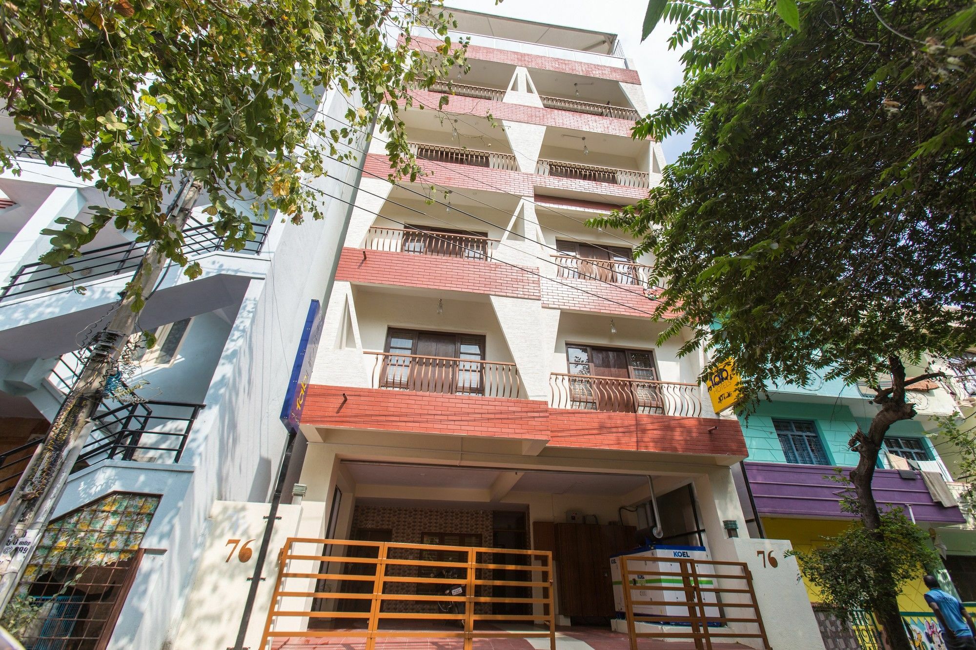 Fabhotel Millenium Stay Indiranagar Bangalore Exteriör bild